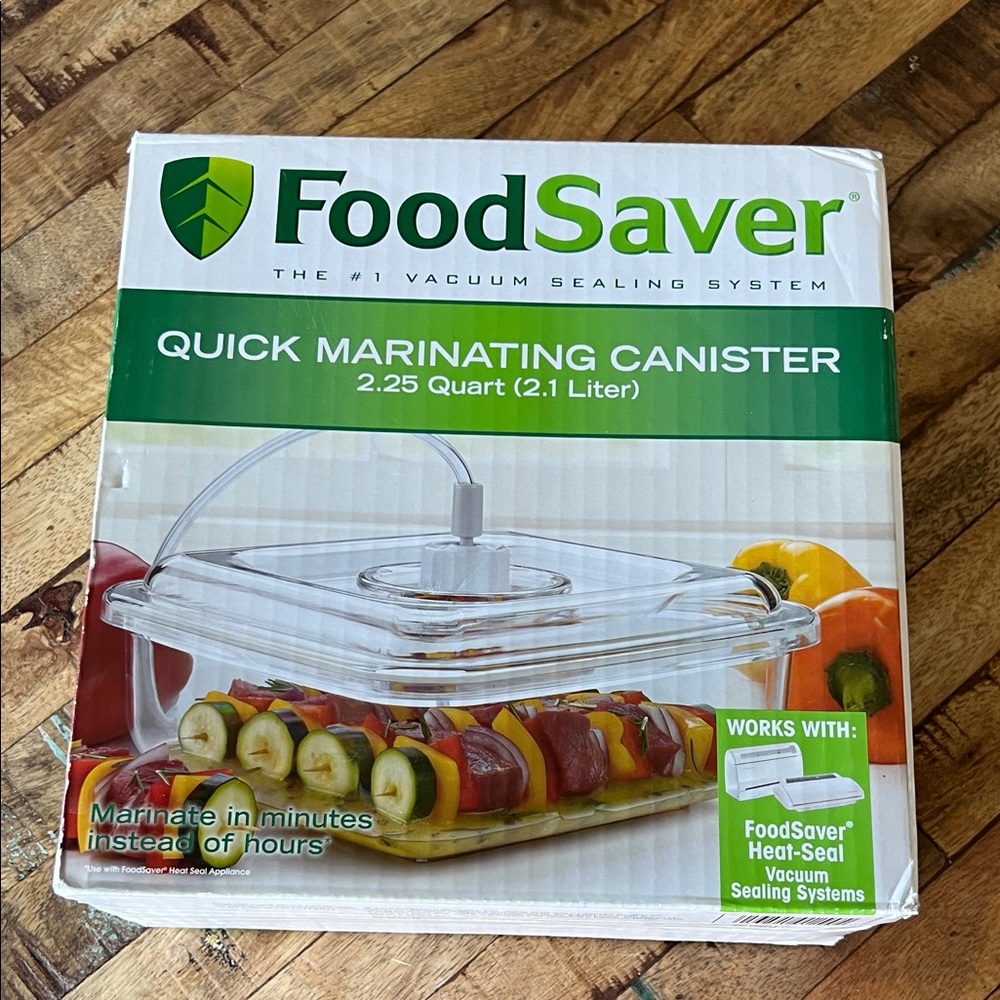 Quick Marinating Canister - Clear